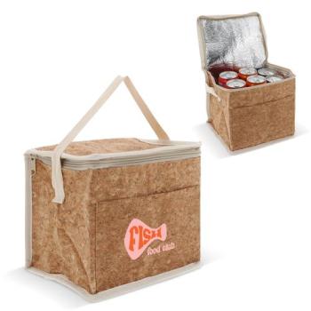 Cooler bag cork square 22x18x18cm