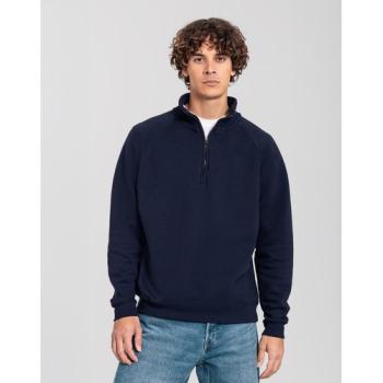 Iconic Premium Zip Neck Sweat