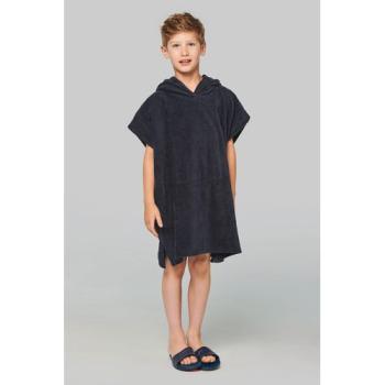 Poncho éponge à capuche enfant