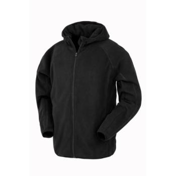 Hooded Recycled Microfleece Jacket