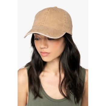 Casquette écoresponsable délavée unisexe