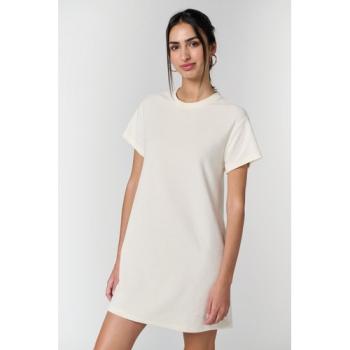 Eco-friendly ladie's Terry Towel dropped shoulders t-shirt dress