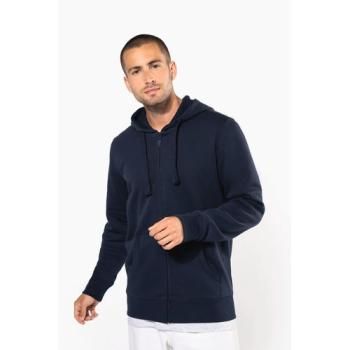 Sweat-shirt zippé capuche homme
