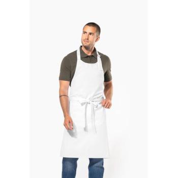 Cotton apron high-temperature washable