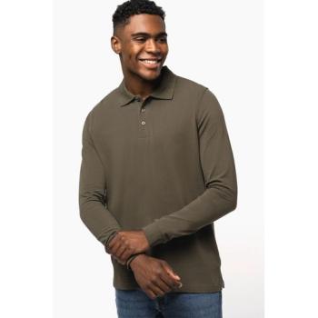 Polo manches longues homme