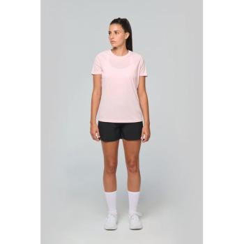 Ladies' short-sleeved sports T-shirt