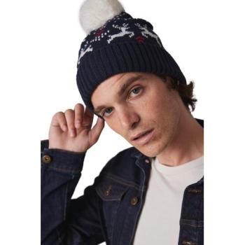 Bonnet de Noël motifs rennes