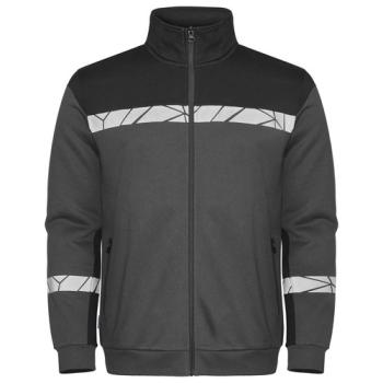 7103 SWEATSHIRT ZIP - 7103 SWEATSHIRT ZIP 9910-VIZ