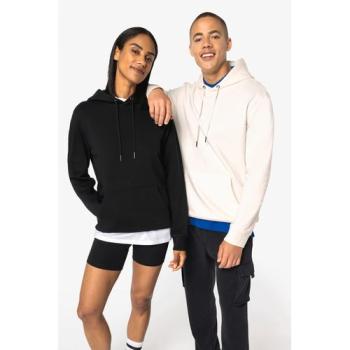Eco-friendly unisex hooded sweatshirt