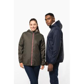 Unisex sherpa-lined jacket