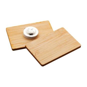 BooBadge Badge en bambou