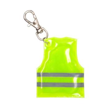 Pit Lane mini reflective vest keyring