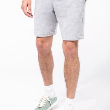 Men’s eco-friendly French terry bermuda shorts