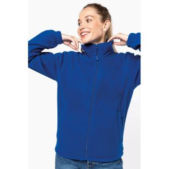 Veste polaire ajustable à poignets élastiqués