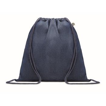 Recycled denim drawstring bag  MO6422-04