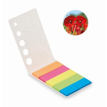 Seed paper page markers pad    MO6511-06