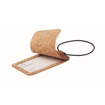 Cork luggage tag               MO6556-13