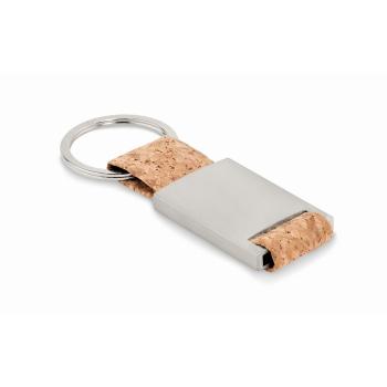 Key ring with cork webbing     MO6733-13