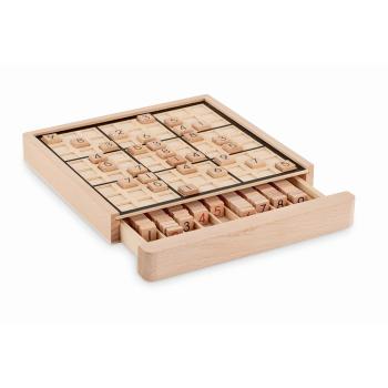 Wooden sudoku board game       MO6793-40