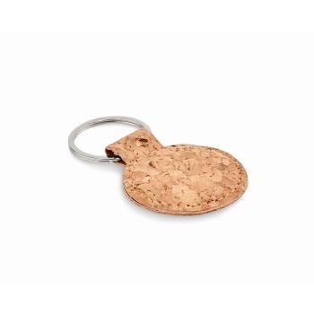 Round cork key ring            MO6877-13