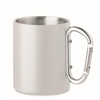 Metal mug and carabiner handle MO6918-06