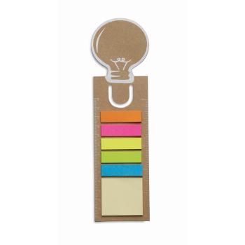 Bookmark with sticky memo pad  MO7804-13