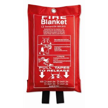 Fire blanket in pouch 100x95cm MO8373-05