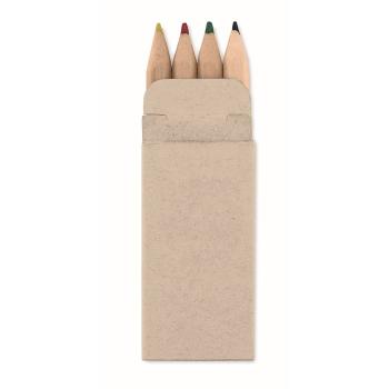 4 mini coloured pencils        MO8924-13