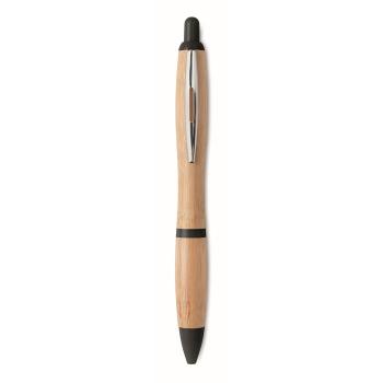 Ball pen in ABS and bamboo     MO9485-03