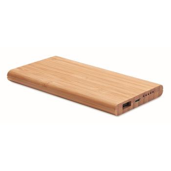 Wireless power bank in bamboo  MO9662-40