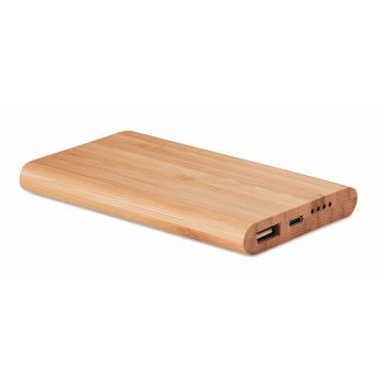 Power bank 4000 mAh Bamboo     MO9663-40