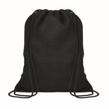 1200D heathered drawstring bag MO9776-03