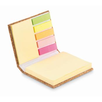 Cork sticky note memo pad      MO9855-13