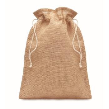 Sac cadeau moyen en jute       MO9929-13