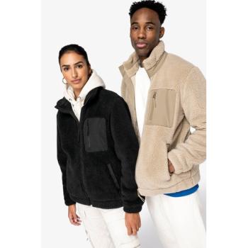 Unisex eco-friendly sherpa jacket