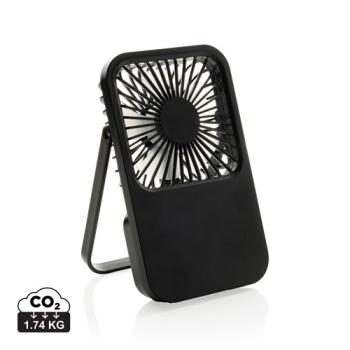 Ventilateur de bureau en plastique recyclé RCS Aervina