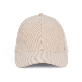 Casquette en velours - 6 panneaux