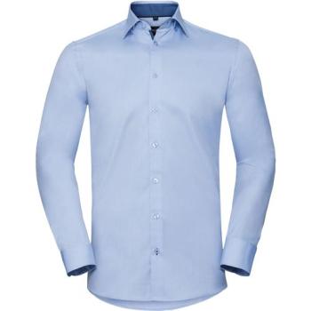 CHEMISE A MOTIFS CHEVRONS MANCHES LONGUES