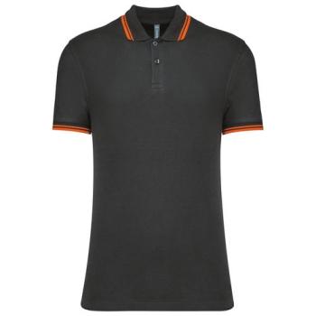 Polo homme manches courtes à rayures