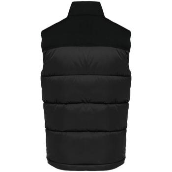 Unisex bi-tone padded bodywarmer
