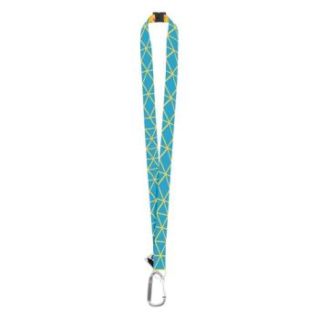 Custom sublimation lanyard Subyard XL Safe RPET