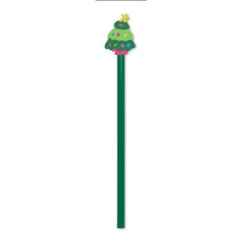 CLAUS Christmas pencil with eraser
