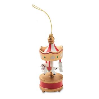 WHIRL Wooden carousel ornament