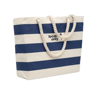 Cotton beach bag 220 gr/m² HEAVEN STRIPE