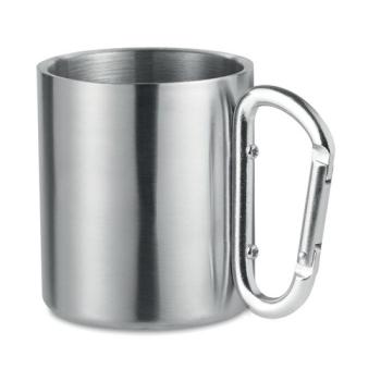 TRUMBO Mug acier et anse mousqueton.