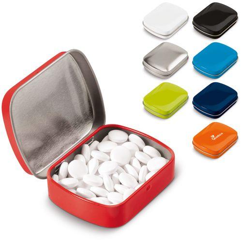 Boîte étain bonbons menthe