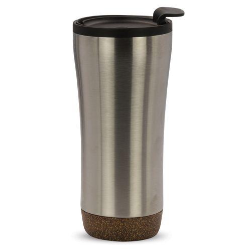 Mug double paroi avec base en liège 480ml