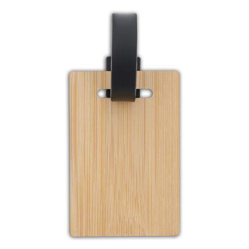 Luggage tag bamboo