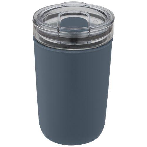 Gobelet en verre Bello de 420 ml avec paroi extérieure en plastique recyclé