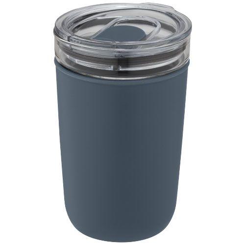 Gobelet en verre Bello de 420 ml avec paroi extérieure en plastique recyclé
